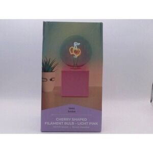 New View Cherry Filament Light Bulb Light Pink, BRAND NEW IN BOX